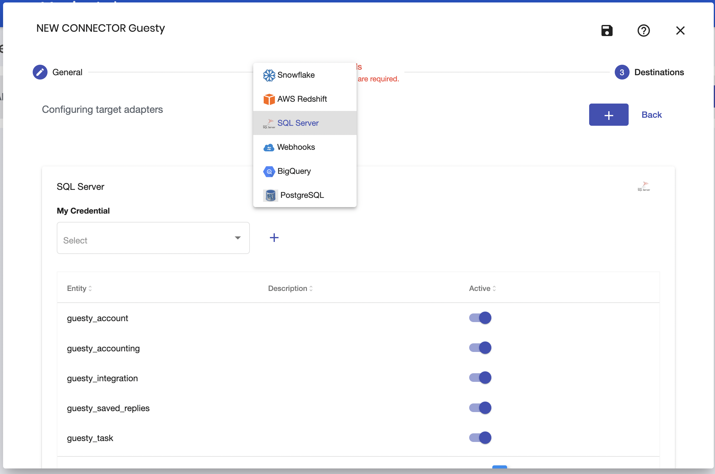 Connect your database